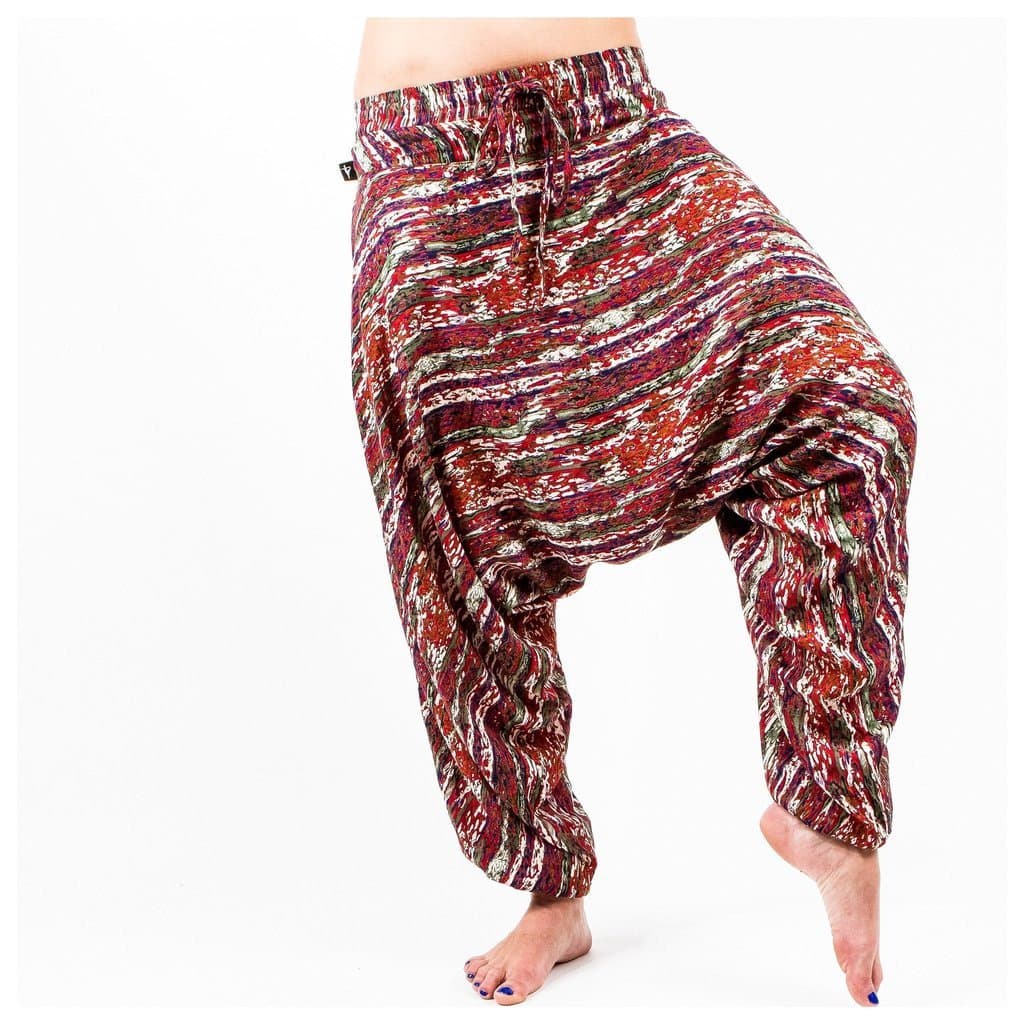 Buddha Pants Premium Cotton Harem Pants Mosaic Pattern