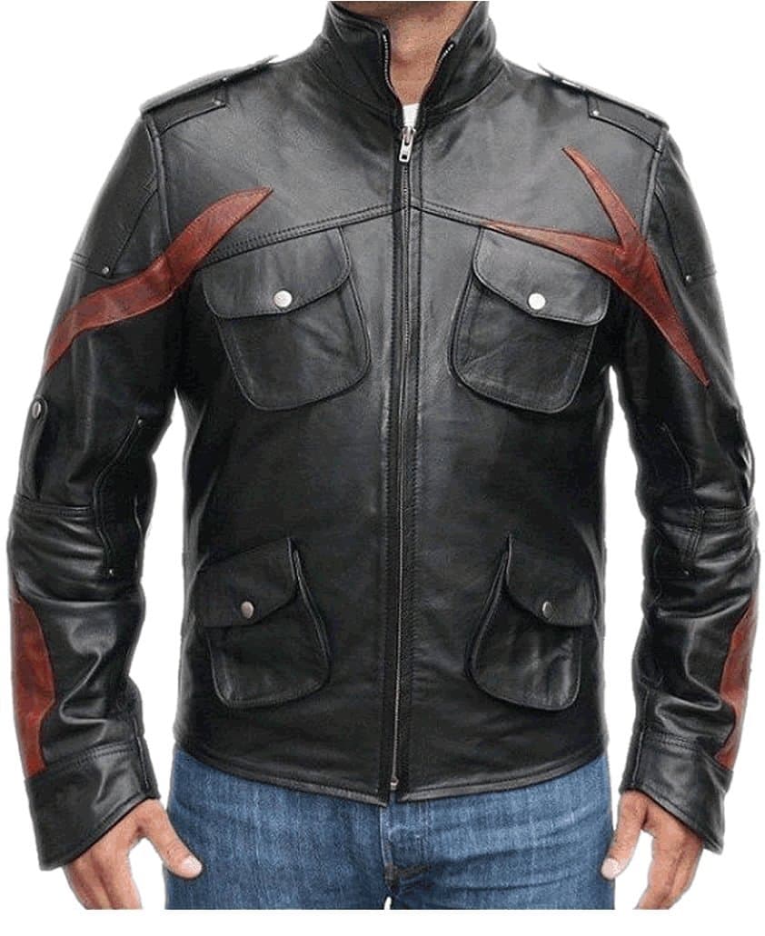 Mens Alex Mercer Leather Jacket