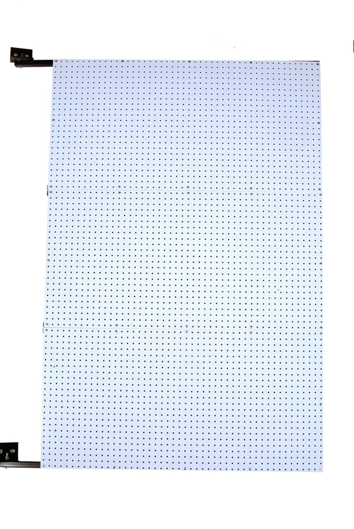Triton Products W1-D XtraWall Wall Mount Double-Sided Polypropylene Swing Panel Pegboard 48-Inch W by 72-Inch H by 1-1/2-Inch D