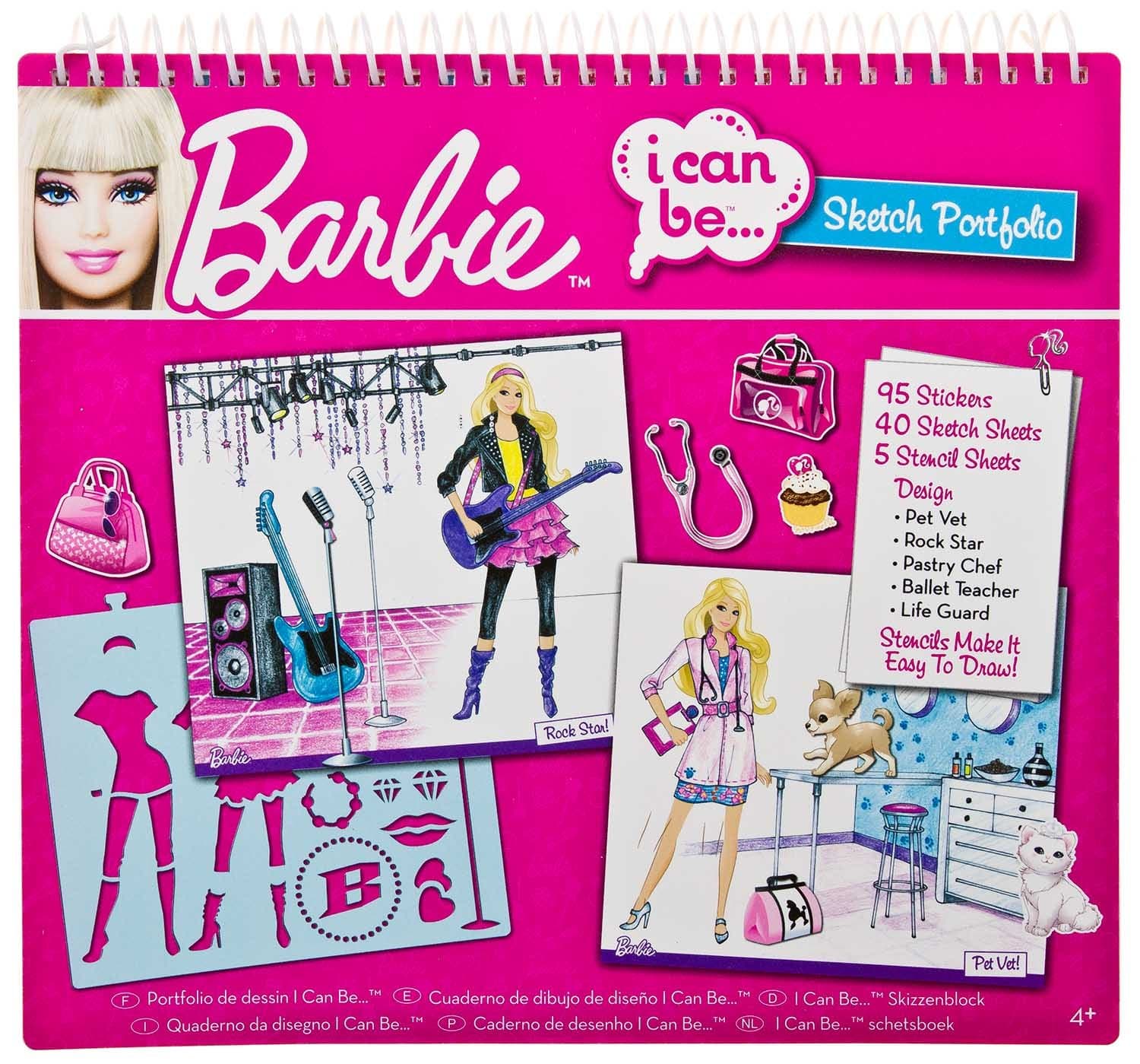 Barbie "I can be" Sketch Portfolio