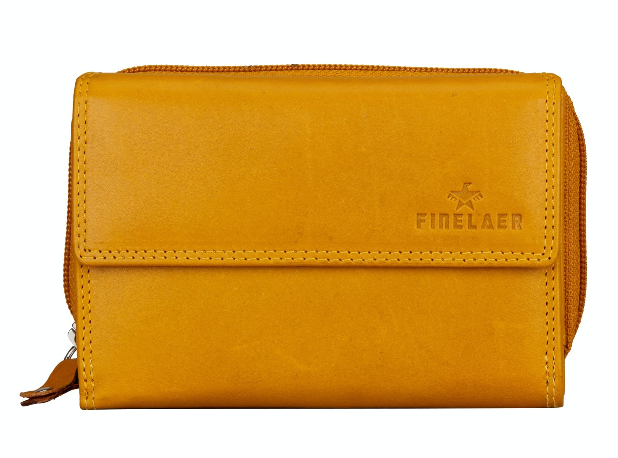 Finelaer Leather Womens Wallet Purses