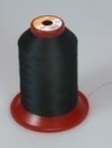 Sewing Thread Serafil 20 600 M Col. 4000 BLACK by Amann
