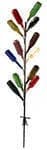 The Corn Stalk Bottle Tree | Outside Yard Garden Decor | No Assembly Required | Displays 12 Bottles | 5 ft (60") Tall | Heavy Duty Solid Raw Steel | Unpainted | Made in Mississippi USA