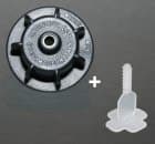 Brunoplast Nivifix Tile Leveling System Starter Set Black for Tile Thickness 3-12 mm / 0.12-0.47 inch (Paving System, Tile Laying, Tile Installation)