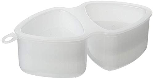 Inomata 0787 Triangle Sushi Mold, White