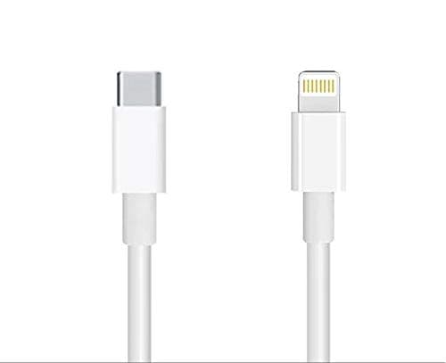 USB C to Cable 3ft Compatible iPhone X/XS/XR/XS Max /8Plus/7Plus/6sPlus/6Plus/8/7/6/6s/SE/5s/5, iPad 4/Mini/Pro(White)