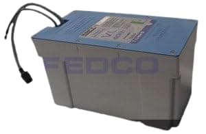 Compatible with Saft VL41M-PACK 528 WH Super-Phosphate Battery for Medical Carts and Industrial Applications