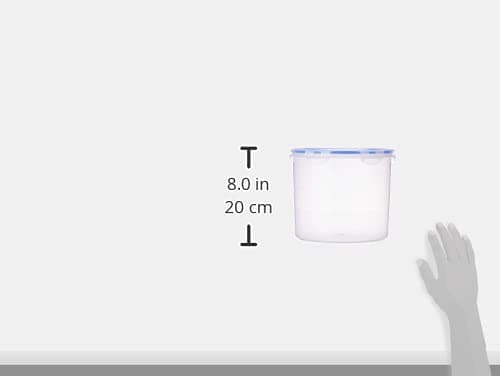 Aristo Lock & Fresh 1030 Plastic Storage Container - 5000 ML, Transparent Clear, large (LOCK&FRESH1030)