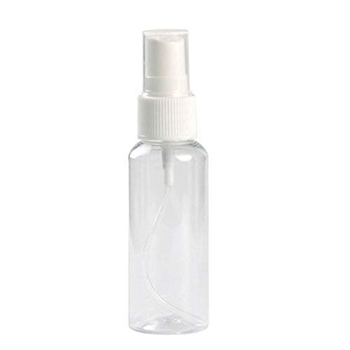 Meideli Empty Spray Bottles Refillable Portable Transparent Plastic Bottles Mini Liquid Containers for Travel 200ml