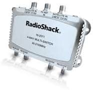 RadioShack Radio Shack Radio Shack Satellite Passive 4 way Multi Switch for dual-LNB Systems and Antennas