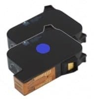 Postbase Qi FP BLUE 58.0052.3036.00 Replacement Mailmark Franking Ink Cartridge 10ml - PAIR