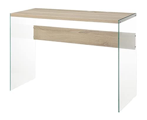 Convenience Concepts SoHo Console Table/Desk, Weathered White