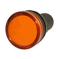 LED Andon LD-2837-123 LED 22mm Indicator Light, 24V Amber