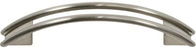 Retro Brushed Nickel Two Bar Kitchen Cabinet Handle
