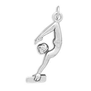1 Girl Gymnastics Charm