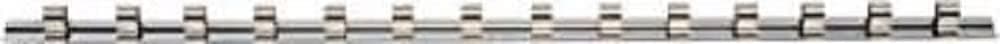 BGS 2120 | Socket Rail with 15 Clips | 6.3 mm (1/4")
