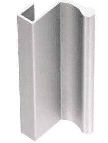 TechnologyLKCRL 6" Satin Anodized Aluminum Pull with 7/16" Lip for Sliding Glass and Panel Doors