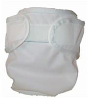 Classic Diaper Covers - White - Large