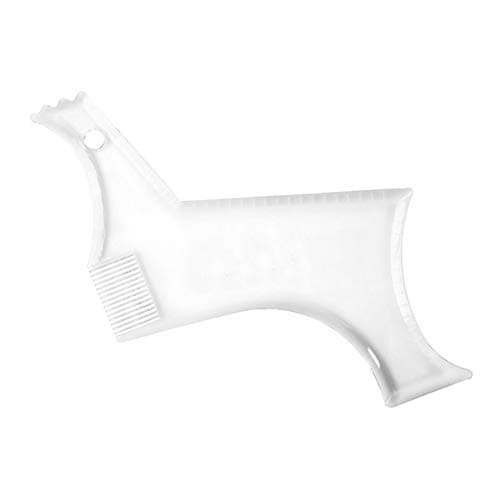 Beard Shaping Tool Beard Comb Transparent Moustache Styling Template Beard Shaping Tools Men Beard Shaping Styling Template Comb Yiitay