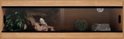 Terapod Slim Vivarium, Oak 48