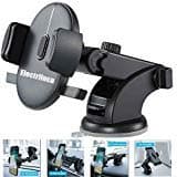 Electrilucn Automatically Locking Windshield Phone Holder, Universal FIT
