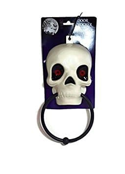 Halloween Door Knocker (Red Eye Skull Skeleton)