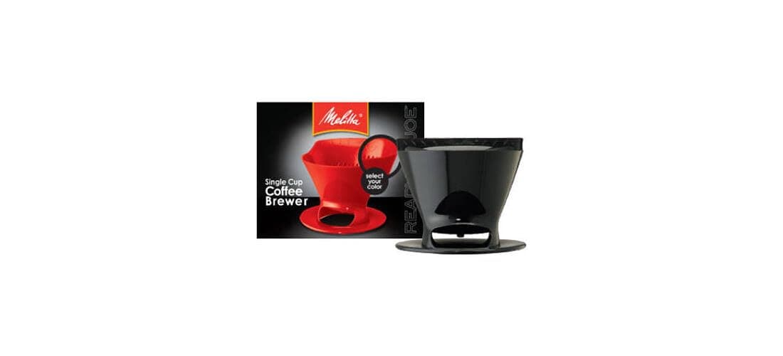 Ready Set Joe Single Cup Coffee Brewer black