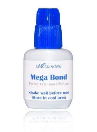 10ml : New ALLURING MEGA Bond Glue Eyelash Extensions Strong & Fast Adhesive (10ml)