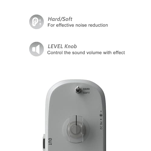 AZOR The Noise Mini Guitar Effect Pedal True Bypass