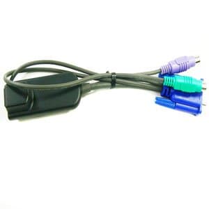 AvocentKeyboard/video/mouse (KVM) cable - 6 pin PS/2, HD-15 (M) - RJ-45 (F) SVR I/F MOD FOR VGA PS/2 KEYBD PS/2 MOUSE Manufacturer Part Number DSRIQ-PS2