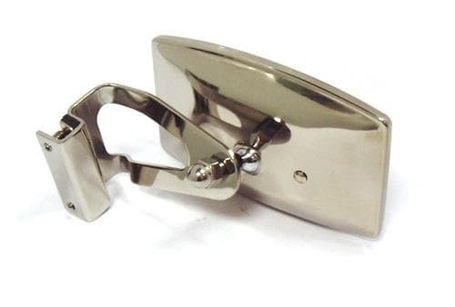 Classic Car Rectangular Clamp On Stainless Steel Overtaker Mirror - For Minis - 948