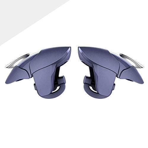 PUBG Blue Shark Trigger Smartphone Gaming Controller Button Triggers For Mobile Phones (Blue)
