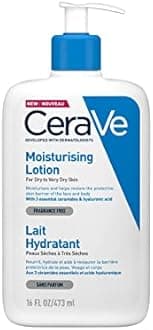 CeraVe Moisturising Lotion for Dry to Very Dry Skin 473 ml with Hyaluronic Acid and 3 Essential Ceramides