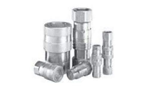 Stucchi Quick Couplers (Flat Face): 4285 PSI, 3/8’’ NPT Female Thread, 3/8’’ Flat Face NPT Male, 237309