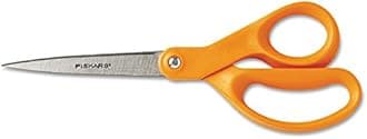 Fiskars Straight Handle Craft Scissors, 8 Inches, Stainless Steel Blades