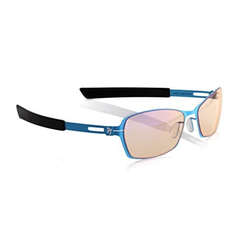 Arozzi - Visione VX500 Blue Light Blocking Computer and Gaming Glasses - Anti-Glare, UV Protection - Blue