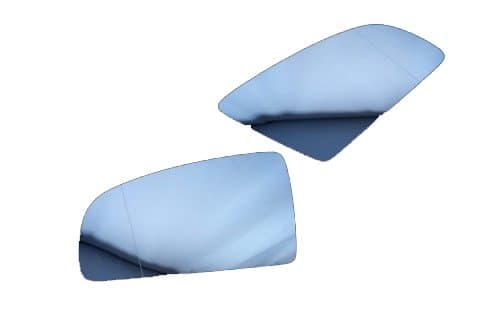 Blue Tinted Split Angle Side Mirror Glass for A4 B6 by Xktuning
