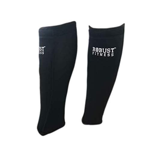 Shin Guards, 1 Pair, Protection & Compression, Quick to Dry, 5mm Neoprene Front, Breathable Back