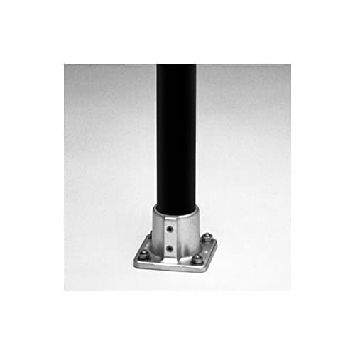 45 Square Floor Flange 1" (Fits with 1" IPS / 1.315" Inside Diameter)