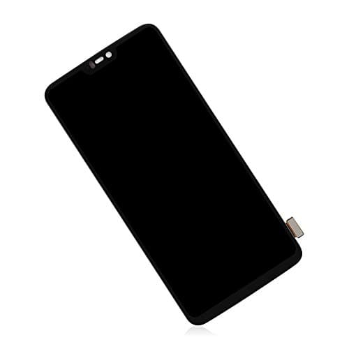 Compatible with OnePlus 6 (Original)LCD Display Screen Replacement,for OnePlus 6 A6000 A6003 Display LCD Panel Repair Parts Kit,with Tempered Glass+Tools+Black