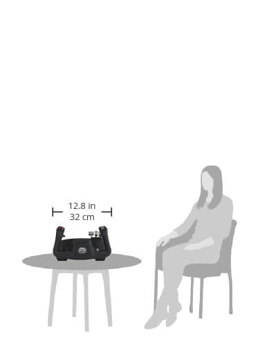 CH Products Flight Sim Yoke USB ( 200-615 ), Black