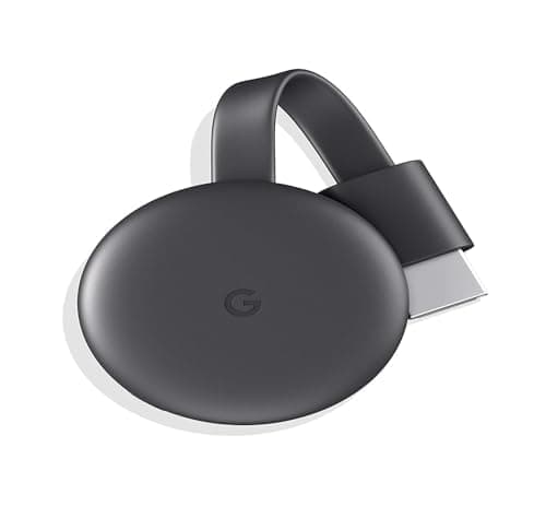 MIICAMNew Google Chromecast - Streaming Device with HDMI Cable - Stream Shows, Music, Photos, and Sports from Your Phone to Your TV - Original