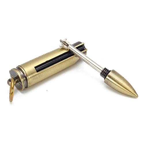 YUANWEI Matchstick Fire Starter, Fire Starter Flint Match Lighter Keychain Outdoor Camping Emergency Survival Gear, Best Gift for Outdoor Sports Enthusiasts