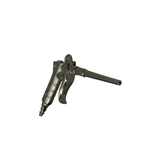 Air Blow Gun - Professional Series with Variable Air Flow Trigger - Heavy Duty 4 Inch Nozzle and 1/4" Industrial Type D Air Compressor Quick Connect