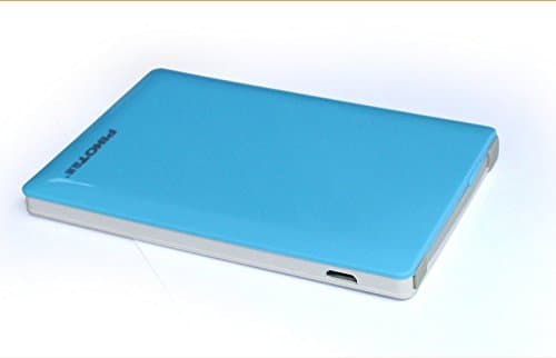 Very Thin Polymer Mobile Power Supply Apple 5 Battery Charging Treasure Card Mobile Power Supply Business Gifts (blue)