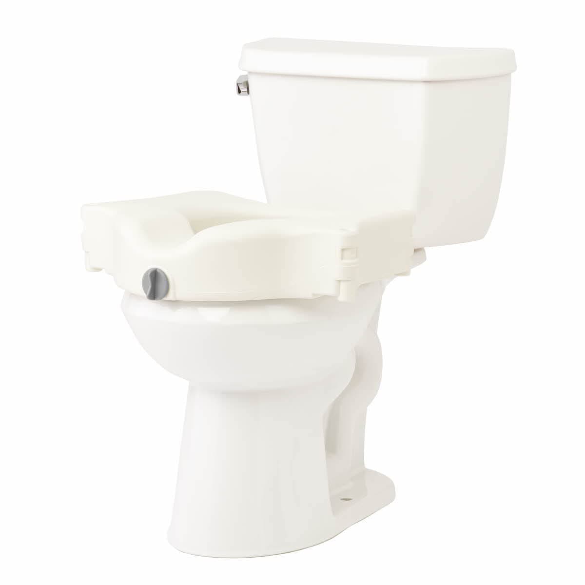 Seat Riser, 4" Locking, bariatric