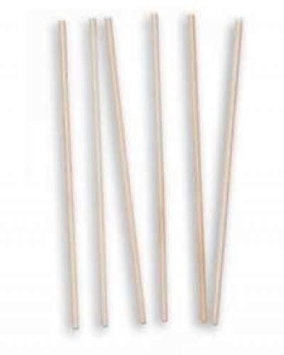 10 x 8" Inch White Plastic Cake Decorating Dowels