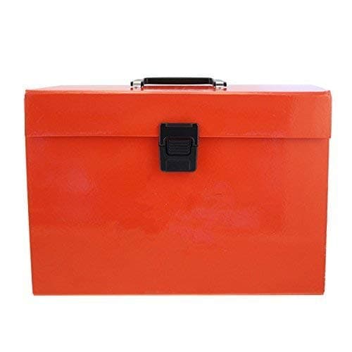 Ceeva Red 19 Pocket Expanding Box File Organiser A4 Documents Paper Foolscap Folder