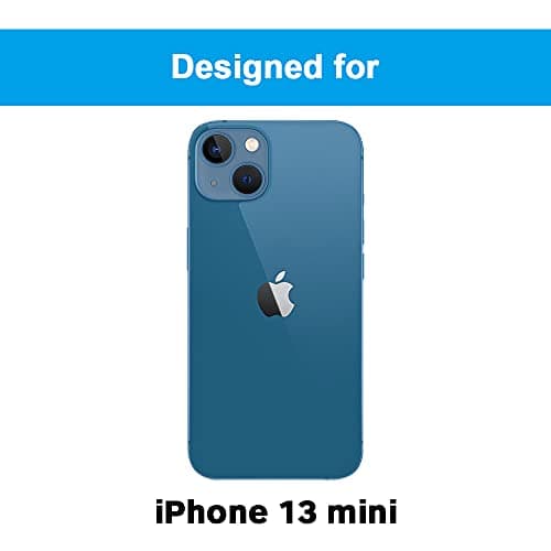 [2 Pack] GLASS-M Anti-Blue Light Screen Protector for New iPhone (5.4"), Eye Protection Tempered Glass, Full Coverage Blue Light Blocking Screen Shield Anti Glare Glass Screen Cover