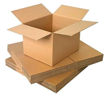 5 x Strong Large Cardboard Boxes for Moving House Packing Removal Storage Double Wall (18" x 12" x 12")
